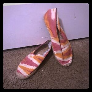 Soludos multi color 39 slip on*slides*mules*flats
